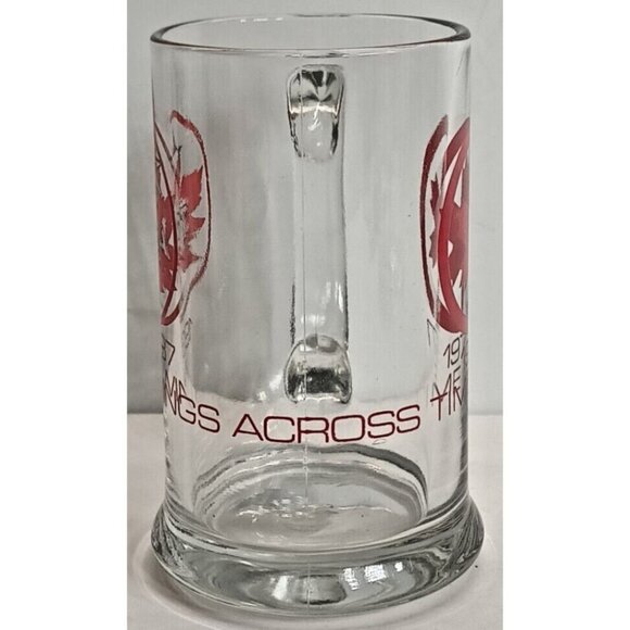 Trans Canada Air Lines Vintage TCA Glass Beer Mug Steins Air Canada 1937-1977 - Picture 3 of 8